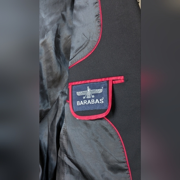 BARABAS Splendor Case Blazer, Black w/Silver Studs, XL - Picture 13 of 14